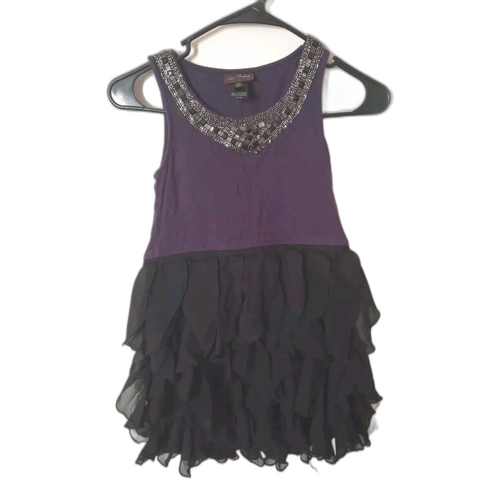 Epic Threads Girls Purple Sparkle Dress – Size M – Party or Holiday Ready